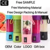 380ml Taşınabilir Mini Elektrik Meyve Meyvesi USB Şarj Meyve Turuncu Limon Blender Smoothie Milkshake Maker Mutfak Otomatik Taze Squeer