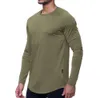 lu Uomo Yoga Outfit T-shirt sportiva a maniche lunghe Uomo Sport Style Allenamento attillato Abbigliamento fitness Allenamento Elastico Abbigliamento ad asciugatura rapida T-02 Abbigliamento alla moda345