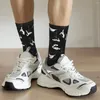 Chaussettes pour hommes, corps Shibari, BDSM, discipline de bondage, soumission, sadisme, masochisme, motif de dessin animé de randonnée Kawaii