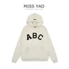 Men's sweatshirt designer hoodie Women's fashion loose street casual enthusiast Sportswear Top edition Fashion brand 22 Autumn New Fog Season 7 main line Abc