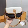 Schoudertas Luxe Designertassen Diane Satchel Handtas Tote Dames Klassiek Vintage Tas Leer Lamsbont Flap Messenger Envelop Avond Feest Vakantie Cadeau