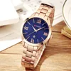 Curren Ladies Watch for Women Fashion Retro Waterproof Watch zegarek Kwarcowy Zegarek dla kobiet Boże Narodzenie Feminino 9007 240102