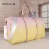 Keepall Duffle Bag القديم Bandouliere Flower Flower Falcs Travel Men Women Designer Sport Tote Handbags خلال الليل Duffel حقيبة Luggague أكبر