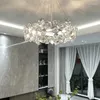 Lustres Ring Light Lustre en cristal de luxe atmosphère créative haut de gamme moderne Villa salon chambre décoration intérieure lampes d'éclairage