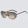 Солнцезащитные очки Vazrobe 156 мм, большие мужские поляризационные солнцезащитные очки для мужчин, очки в стиле стимпанк, солнцезащитные очки, ветрозащитные, безопасные для вождения