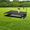 Camp Meubles Camping Table en alliage en aluminium Portable Place compacte pliante ultra-légère avec poteau léger pour pique-nique RV