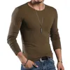 Men's T Shirts ARCSINX Long Sleeve T-Shirt 6XL 5XL 4XL Plus Size Winter Spring Slim Fit Men Cotton O-Neck Crossfit Tee Shirt 3XL