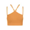 Cinture NCLAGEN Reggiseno sportivo con cintura sottile sul retro Reggiseno sportivo ad alta elasticità per yoga per donna Bralette Allenamento in palestra Vestibilità asciutta Canotta traspirante Fitness