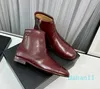 Botas de caballero antideslizantes antideslizantes para decoración de trabajo para mujer, botas Martin, calcetines informales, botas