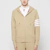 Sweat à capuche pour hommes, veste avec poches, sport et vêtements de Couple décontractés, 4 rayures, manteau Cardigan ample à la mode