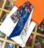 Fashion Crescent Bay Plants and Flowers Women039s Scarf Bag Ribbons Brand Small Silk For Slim Line Print Head Long Scarves Shaw7414923