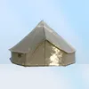 Индийский Yurt Style Light Khaki Full Cotton Canvas Bell Tent с печь