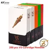 100200 st blandade storlekar EZ V-Select Tattoo Cartridge Needle Kits RL RS M1 CM Disponibla tatueringsnålar Tatuering Grips 240102