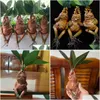 Objets décoratifs Figurines Mandrake Herbe Résine Statue Paysage Ornement Art Figurine Artisanat pour Salon Extérieur Chambre De Dhyfs