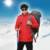 Vestes d'hiver Ski costume hommes marques Ski vers le bas coton veste et pantalon chaud coupe-vent imperméable chaud Ski et Snowboard vêtements mâle