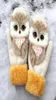 Five Fingers Gloves Winter Ladies Girls Outdoor Thick 3D Cartoon Dog Warm Mittens Thicken Men And Women Christmas Gifts For Kids1148243