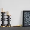 Bougeoirs idées de luxe modernes Design marbre métal salon Unique Glam romantique décoration Casa meubles