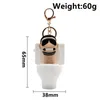 Keychains Anime Skibidi Toilet Keychain PVC Keyring Figure Toy Pendant For Men Women Backpack Funny Jewelry