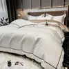 Sängkläder sätter dubbelsäljande sängar ultralätt estetiska minimalistiska tröskeluppsättning nordisk lyx ROUPA de cama hemprydnad