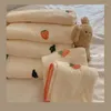 Handduk Risbotten Strawberry Bath Set resistent mot Dirty Cactus Small Fresh and Thick Cotton Women's Bathrobe Beach