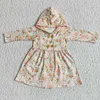 Girl Dresses Baby Fall Leaves Sparkle Tulle Twirl Dress Long Sleeve Kid Clothing Children Infant Toddler Brown Autumn Princess Clothes