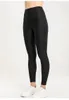 AL-0031 Kvinnor Fashion Yoga Outfit Glossy Yoga Pants Shiny High Maisted Peach Butt Naken Running Fitness Pants