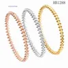 Bracelets classiques de pneus de voiture de bijoux de créateurs pour femmes et hommes à la mode nouveau produit Lucky Snap Gear Bracelet femmes corps nu Wil avec boîte d'origine