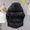 Masculino Down Parkas designer Alta versão P outono e inverno nova moda versátil, confortável respirável bolsa triangular com cintura para baixo jaqueta V0CT