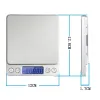 wholesale 1000g / 0.1g LCD Mini balances numériques électroniques portables étui de poche cuisine postale bijoux balance de poids balance numérique