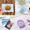 10 Sheets A4 Holographic Laser Print Paper Waterproof Vinyl Print Stickers DIY Self-adhesive Paper for Laser Inkjet Printing