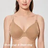 Gratlin Underwire Maternity Nursing Bras Support Full täckning Kvinnor lätt vadderad ammande behå Förhindra att Sagging 3440 42 240102