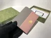 Marmont Five Card G z pudełkowym posiadaczem karty luksusowe kluczowe portfele projektanta damska męska skórzana skórzana kluczowa karta karta paszportowe uchwyty paszportowe