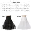 Kjolar vintage kort tutu petticoat crinoline för bröllop brud cosplay klänningar underskirt fancy rockabilly