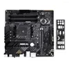 Placas-mãe placas-mãe asus tuf gaming b550mplus placa-mãe soquete am4 ddr4 para amd b550m b550 desktop original pcie 4.0 m.2 usado