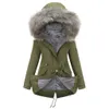 Winterjassen voor dames 2023 Parka Mujer Lange koude jas Parka Largas Legergroen Rood Grijs Zwart Marine Manteau Femme Hiver Abrigo 240102