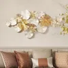 Figurki dekoracyjne chińskie kutego żelaza wiszące tło tło kreatywne domowe sypialnia dekoracja salonu