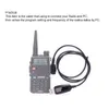Tureclos talkie-walkie câble de programmation USB à deux broches Baofeng UV-5R UV-82 H777 RT22 RT15 RT81 pour système Win XP/7/8