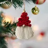 Świąteczne dekoracje domowe ręcznie tkane makrame wisiorek gobelin do dekoracji drzewa