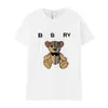 T-shirt de luxe T-shirt hommes femmes designer ours lâche long top design mode casual hip-hop tendance haute qualité T-shirt