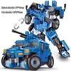 MiniForce 5 in 1 Penta X Ranger Trasformazione Robot Bot PENTATRON Modello Mini Forza Deformazione Combinatore Action Figure Giocattoli Regalo 240102