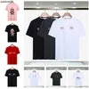 Homens camisetas Menswear Designer Moda Manga Curta T-shirt de Algodão Carta Impressão High Street Tendência Senhoras Casual Unissex Top Multi-Color Roupas T-shirts Tamanho Db4l