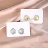 Boucles d'oreilles de conception de perle d'oreille en or pour femme