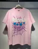 メンズTシャツSpider555人気ファッションハイストリートコットンTシャツスウェットシャツTシャツ男性と女性のためのプルオーバー