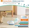 ATUBAN Jouets interactifs pour ChatJouet de Chaton à Plumes d'embuscade réglableJouet de Chaton Automatique pour Attrape-exercice de Chat Chassant la Chasse 240103