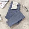 Jeans CHIC Elastic Denim Skinny Jeans Woman High Waist Pencil Pants Woman Korean Fashion Show Slim High Light Blue Gray Jean Female