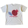 Japansk sommardesign Fruit Print Classic Retro T-shirt Casual Harajuku Högkvalitativ par toppar Hip-Hop Loose Unisex Y2K 240103