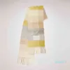 Designer General and Women Men Style Cashmere Filt Scarf Women's Colorful