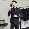 Men's Suits Blazers New 5XL (Blazer + Vest + Trousers) Men's Suit Fashion Double Breasted Italian Style Slim Dress Casual Wedding Men's 3 Piece Set Q230103