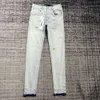 Denim Tränen Jeans Männer Jeans Designer Marke Designer Herren Denim Hosen Mode Gerade Retro Streetwear Casual Jogginghose Lila Jeans Z6