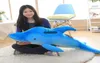 Dorimytrader New Lovely 120cm Big Simulated Animal Dolphin Plush Pillow Doll 47039039柔らかいぬいぐるみDolphins Kid4182778